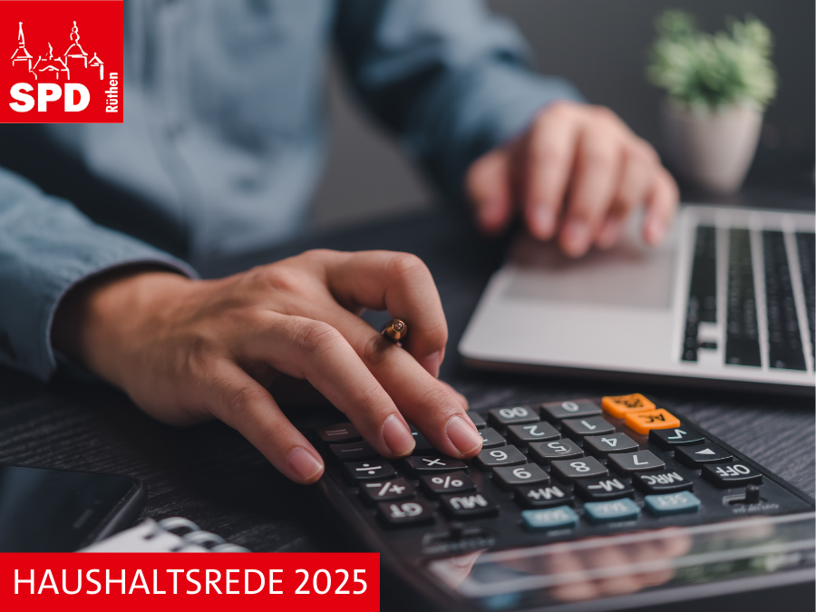 Mehr über den Artikel erfahren Haushaltsrede 2025